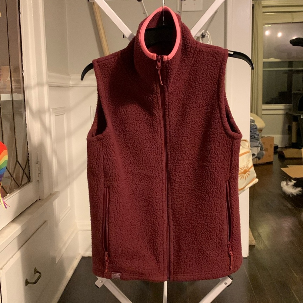 Maroon Vest - image 1